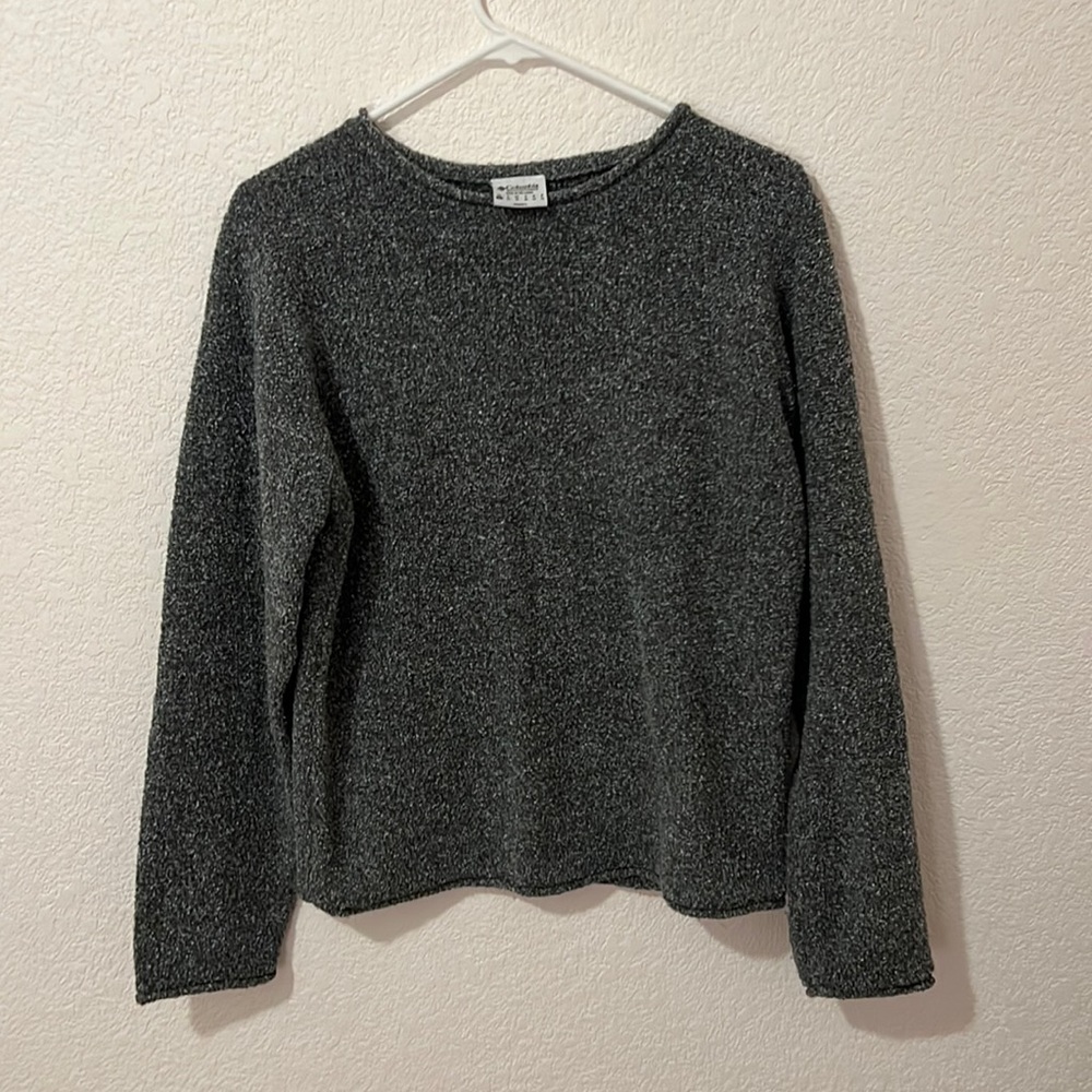 Columbia Scoop Neck Knit Sweater